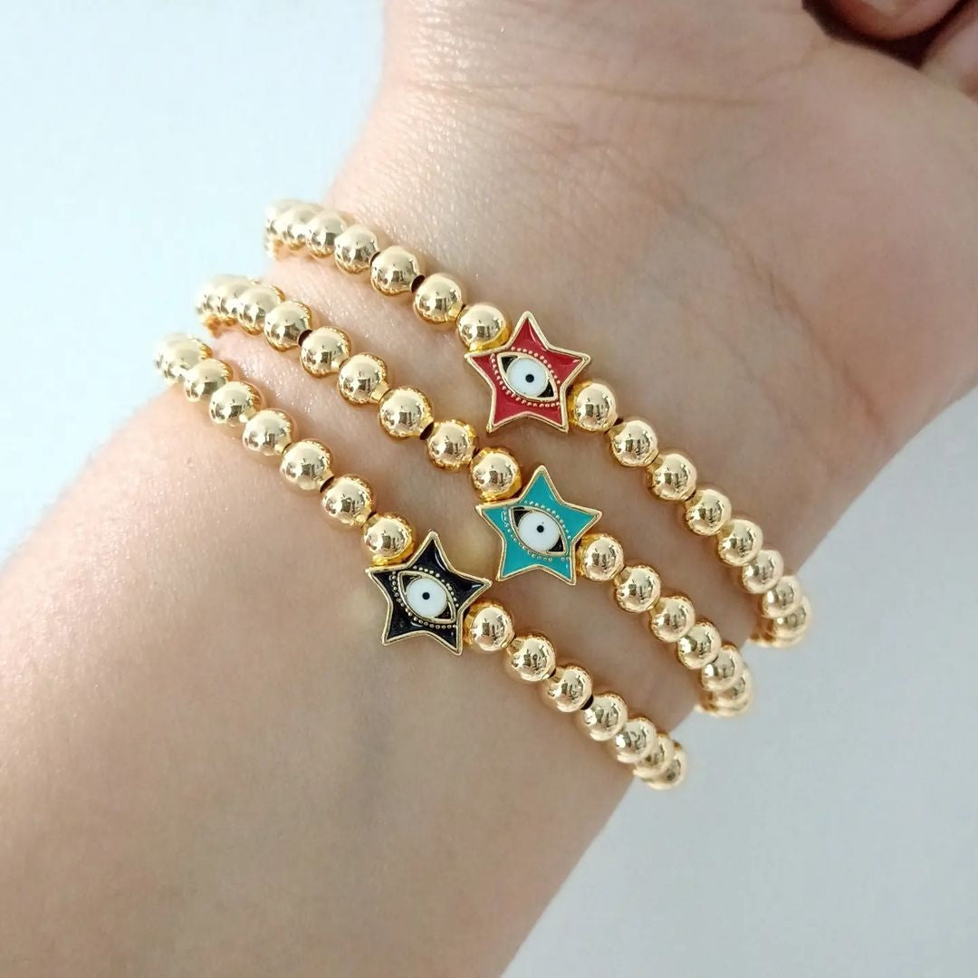 Pulsera estrella ojito