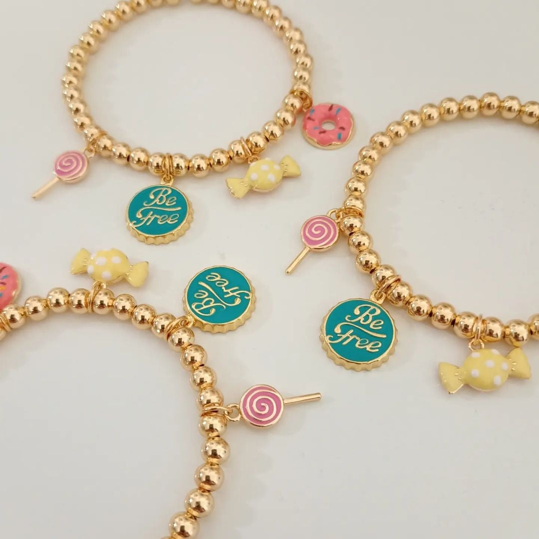 Pulsera dijes dulces