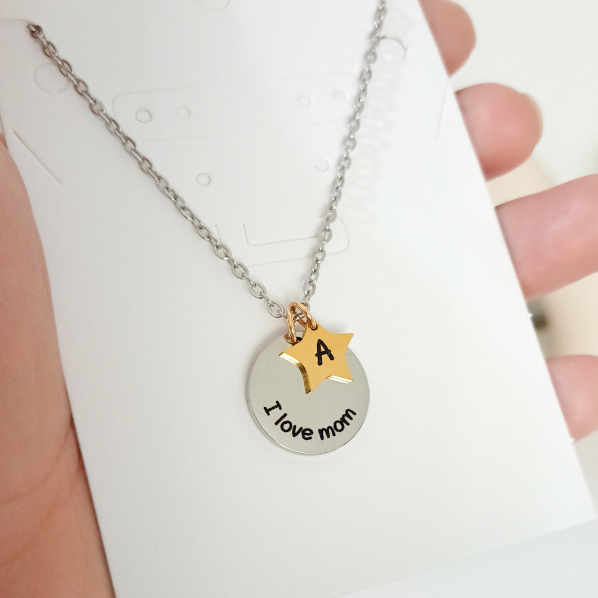 Collar medalla y estrella