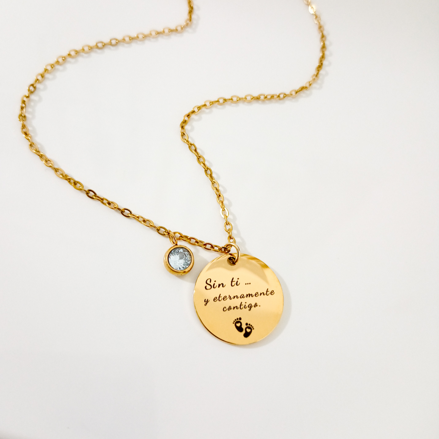 Collar medalla con foto