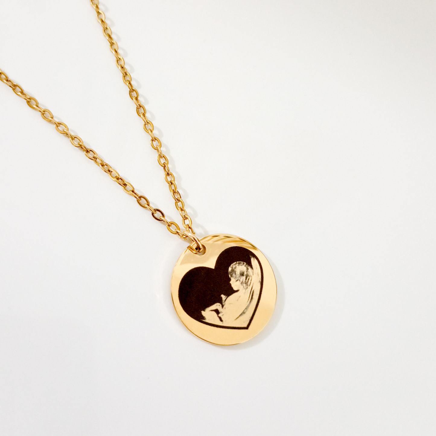 Collar medalla con foto