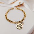 Pulsera con medalla y foto