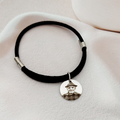 Pulsera ajustable con medalla y foto