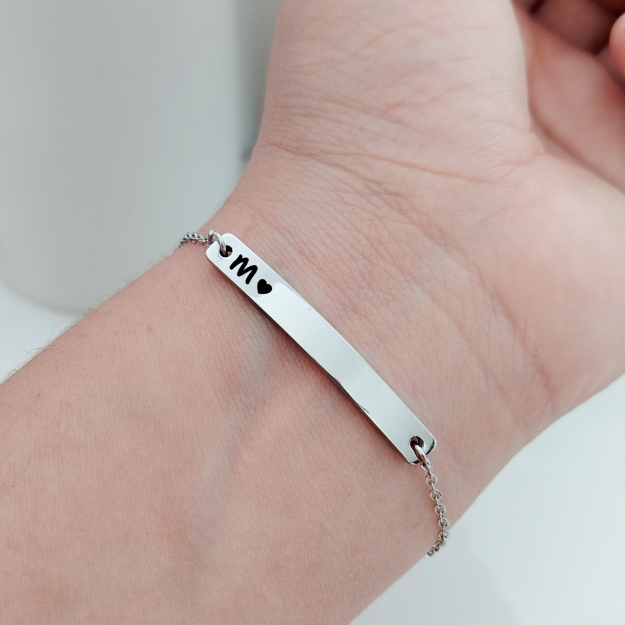 Pulsera barra personalizada