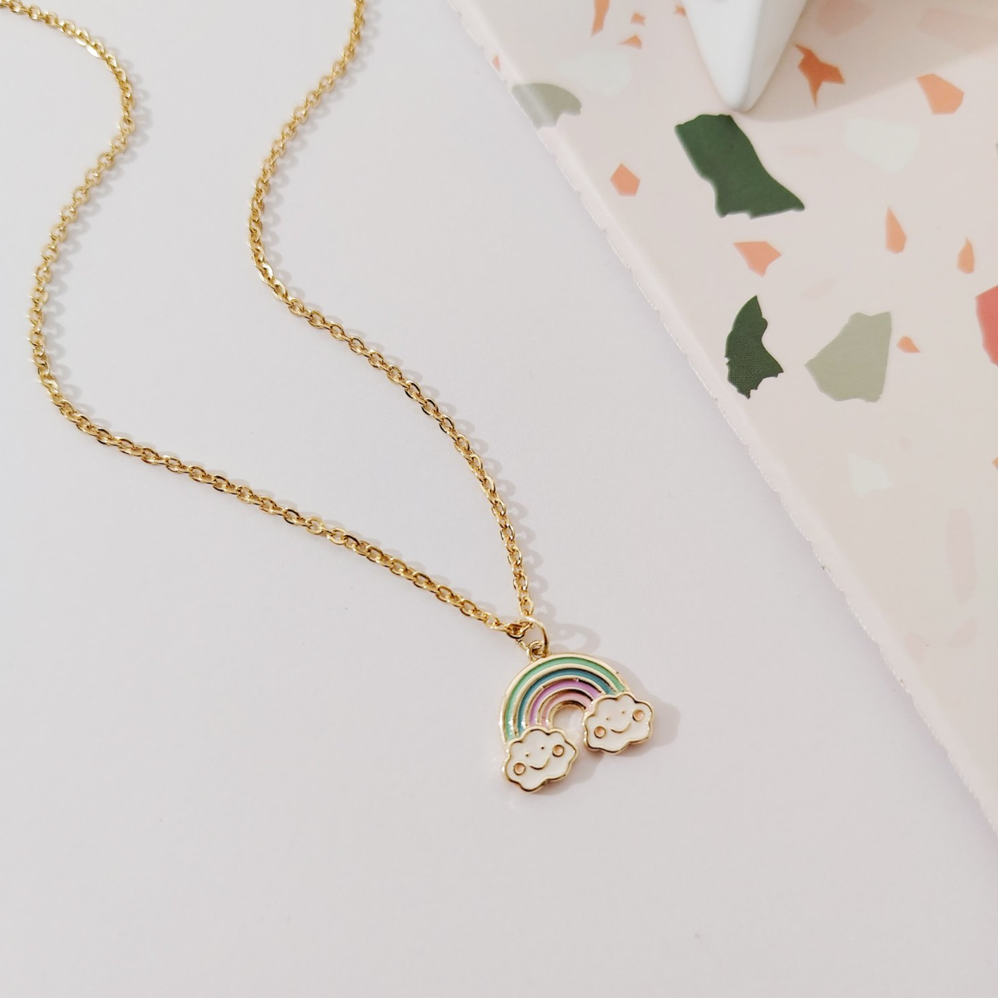 Collar dije arcoiris