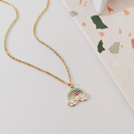 Collar dije arcoiris