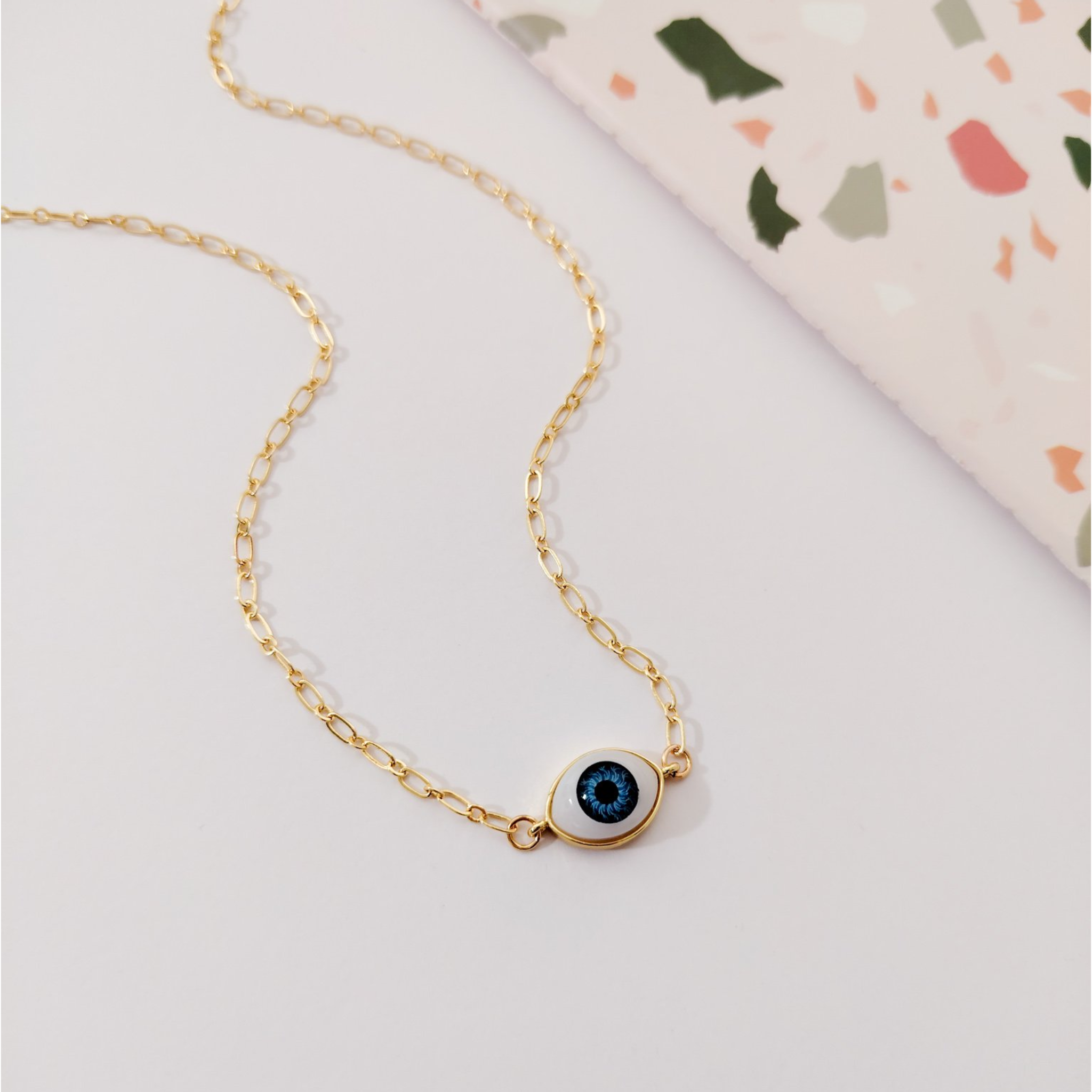 Collar conector ojo