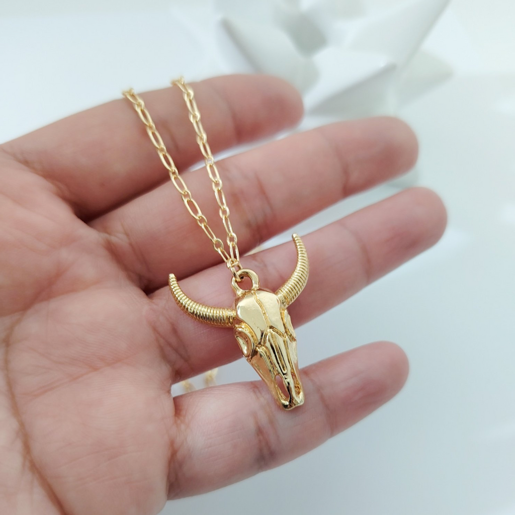 Collar cuerno toro