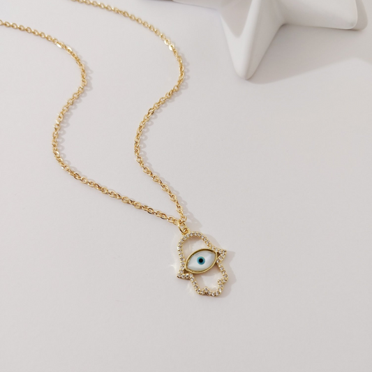 Collar dije manita ojo