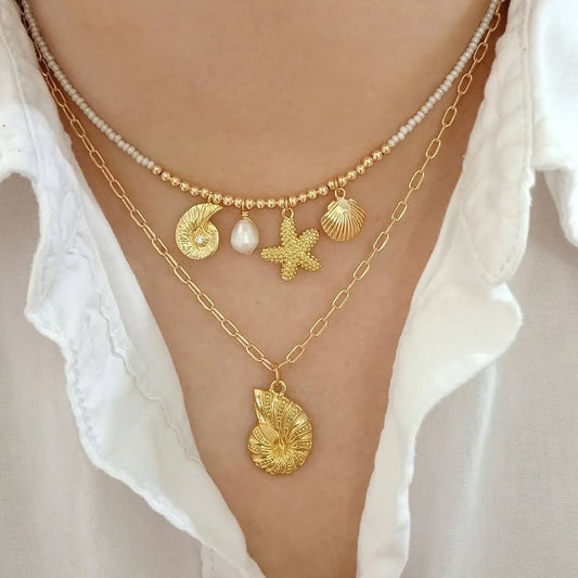 Collar multidijes de mar