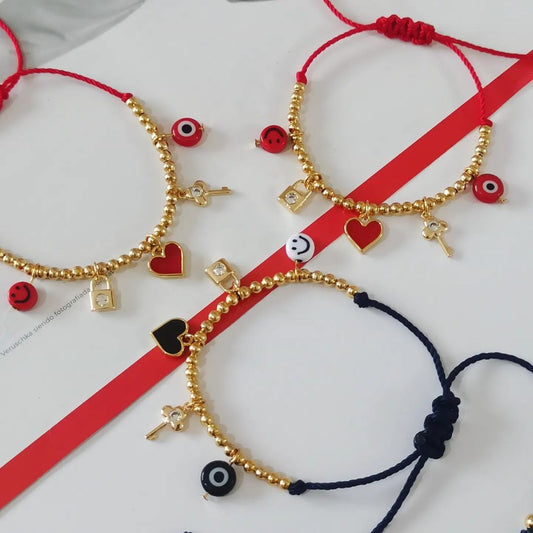 Pulseras figuras colgantes